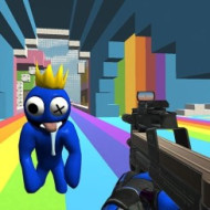 Rainbow Friends Action Shooter